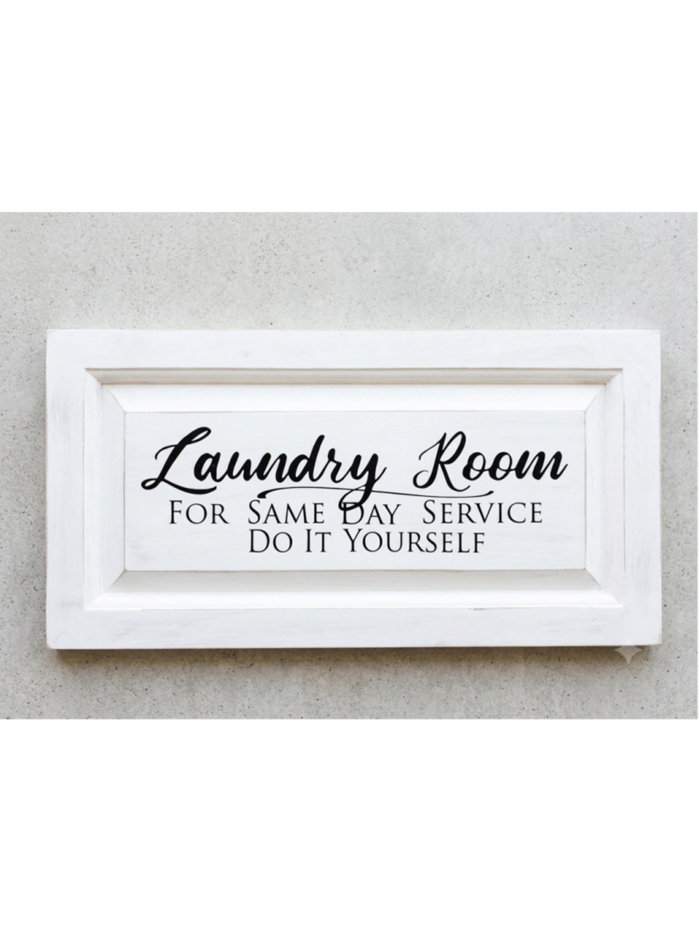 Simply Home Laundry Room Wall Decor Sign